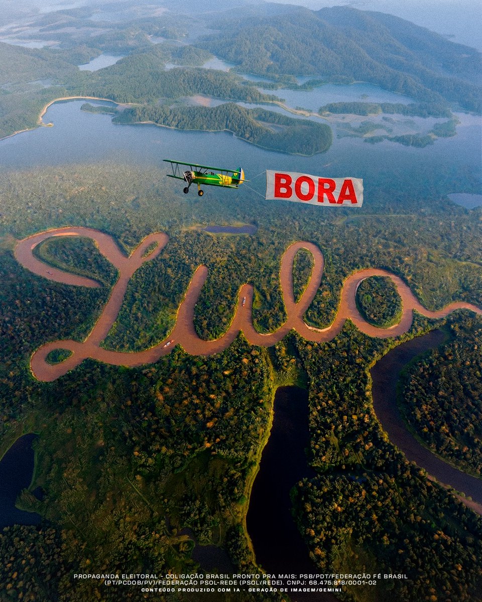 LulaOficial's tweet photo. Bora!

A hora é agora! 

Do Oiapoque ao Chuí, o Brasil está unido pela esperança. Nossa força vem da união e da vontade de um Brasil melhor para todos. Cada conversa, cada voto conta. Vamos mobilizar e garantir essa vitória! 💪 https://t.co/V3NyQ8skuq