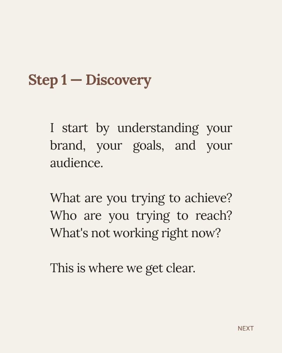 TrentRednoqi's tweet photo. How I create a social media strategy
1. Discovery: Understand your brand, goals, and audience
2. Research and audit: Analyze what works and what doesn’t
3. Strategy development: Build a custom plan
4. Execution and optimization: Create, post, https://t.co/S068PfdE5w