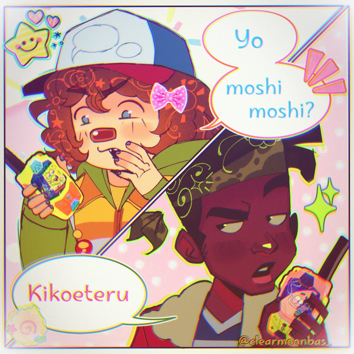 Clearmoonbas_'s tweet photo. Kawai #henclair doddle https://t.co/b3hzJHJwJ5