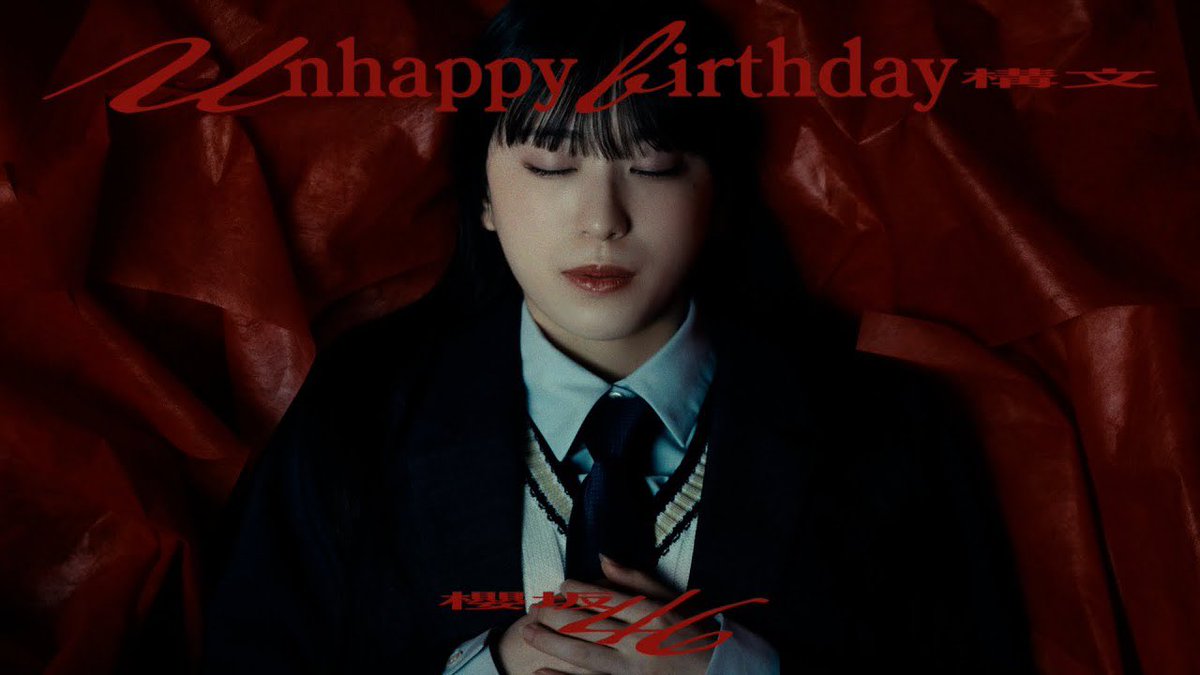 T_ranbato100's tweet photo. １１１１曲目　Unhappy birthday構文　櫻坂46 https://t.co/xheNk5rBSr