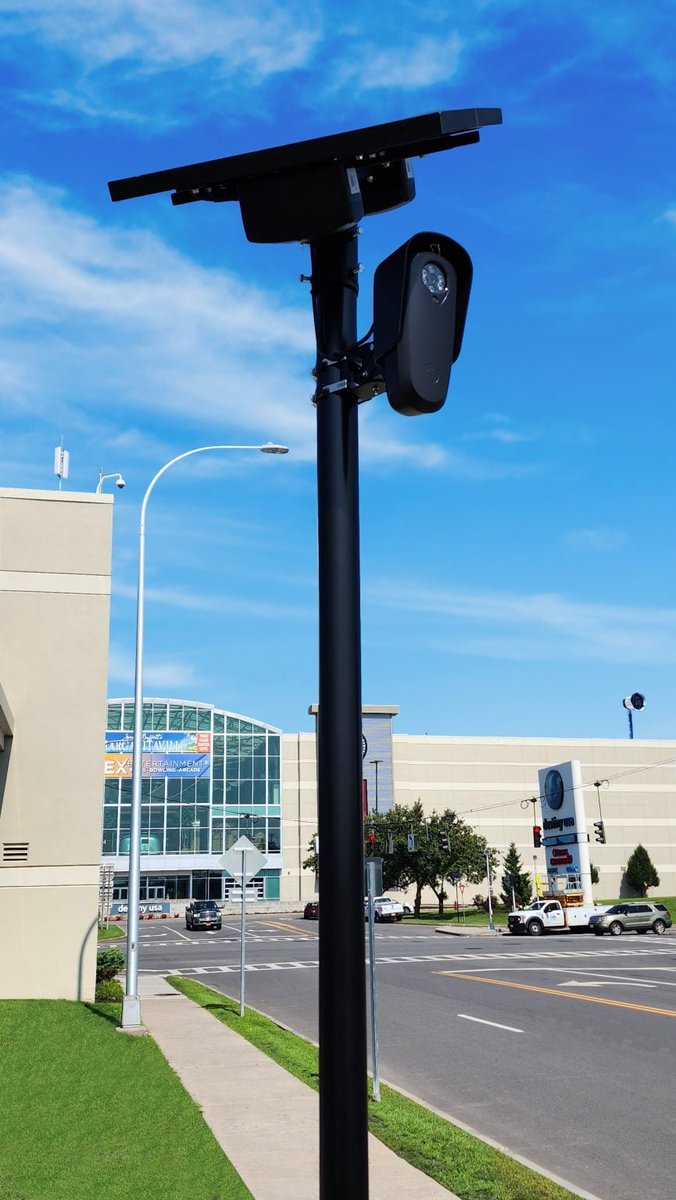 BHoggberg's tweet photo. I want to give a BIG thank you to @NYPDHateCrimes for helping keep our community safe.

They've been very cooperative getting new ALPRs set up for 100% monitoring in a 10 block radius from my synagogue.

These Flock cameras will help prevent hate crimes. Remember - if Jews aren't safe, nobody is. Antisemitism has no place in New York.
