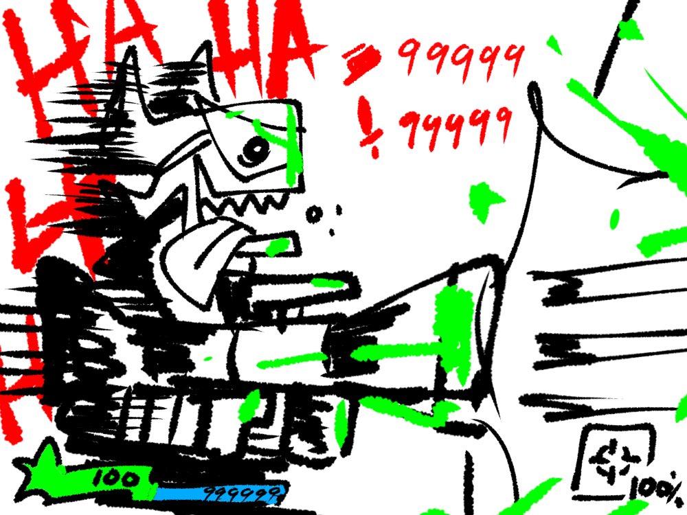 creativortexx's tweet photo. a while back, I got an opportunity to playtest cmf with the ditf artists to see how an average group of players would fair in the game mode. The resulting doodle is how i felt playing rocket at 3 in the morning beaming down all the fucking zombies while being sleep deprived https://t.co/oKD5BRdxsc