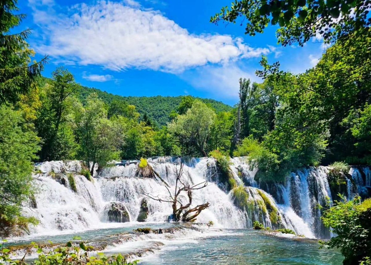 egqiod's tweet photo. MAGIČNI VODOPAD MILANČEV BUK 💧💚
U srcu Nacionalnog parka Una, snaga rijeke i netaknuta priroda stvaraju prizor koji oduzima dah. Mjesto gdje šum vode utišava sve brige, a tirkizna Una liječi dušu. ✨🇧🇦
​#VisitBiH #MilancevBuk #NPUna https://t.co/K49241b09D