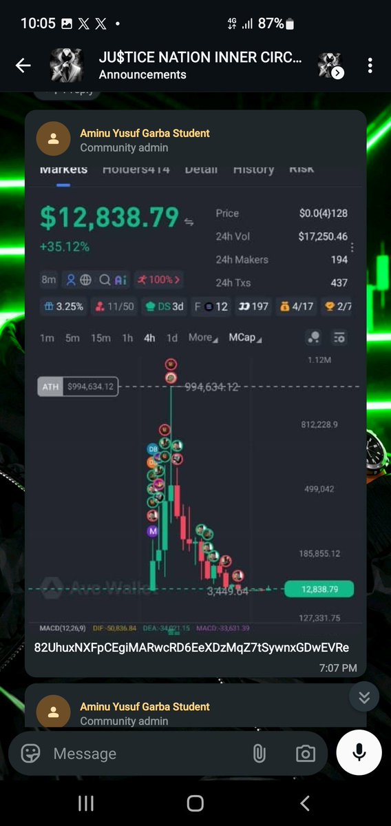 LegendKcoin's tweet photo. 4x on private 

$ALCHEMY https://t.co/Xfx3tQmdW0