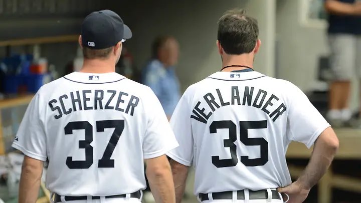 tradeincoming's tweet photo. It’ll always haunt me that the Tigers never found a way to win it all with both of these guys in their prime. https://t.co/HVpq5iB6xR