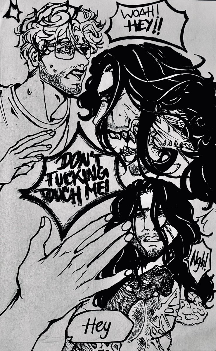 EtCadaver's tweet photo. I end up liking #bloodymary way too much so this is an attempt of a mini #comic  (And a little redesign of Simons mutation) #ironlung #hailmary 

(1/2) https://t.co/h2jjjqi3FM