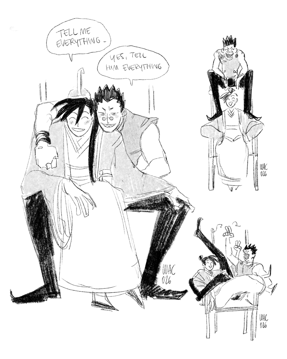 WhatAChaos's tweet photo. They know. They just like to mess with people👀

#fma #lingyao #fmagreed #meichang #lanfan #グリリン https://t.co/JgC1oSQBLq
