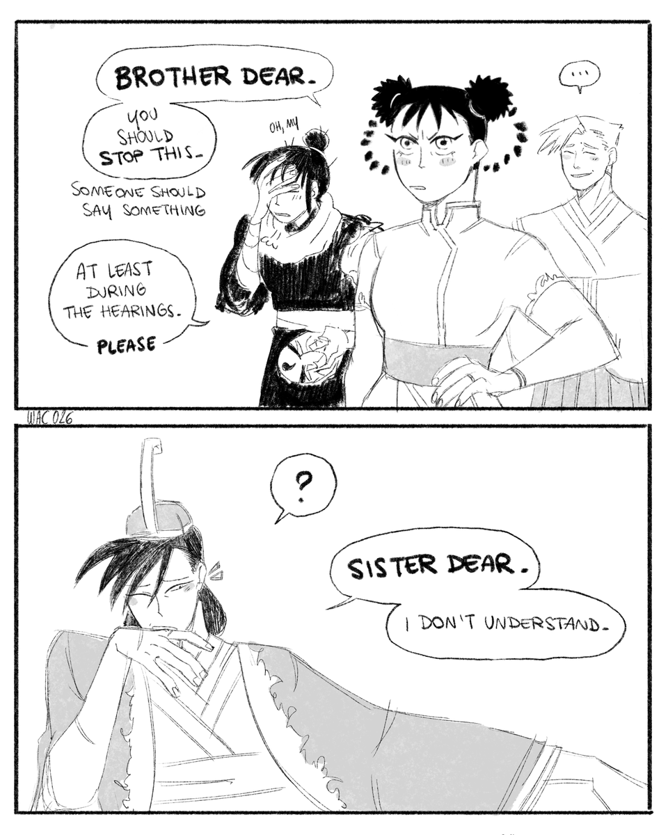 WhatAChaos's tweet photo. They know. They just like to mess with people👀

#fma #lingyao #fmagreed #meichang #lanfan #グリリン https://t.co/JgC1oSQBLq