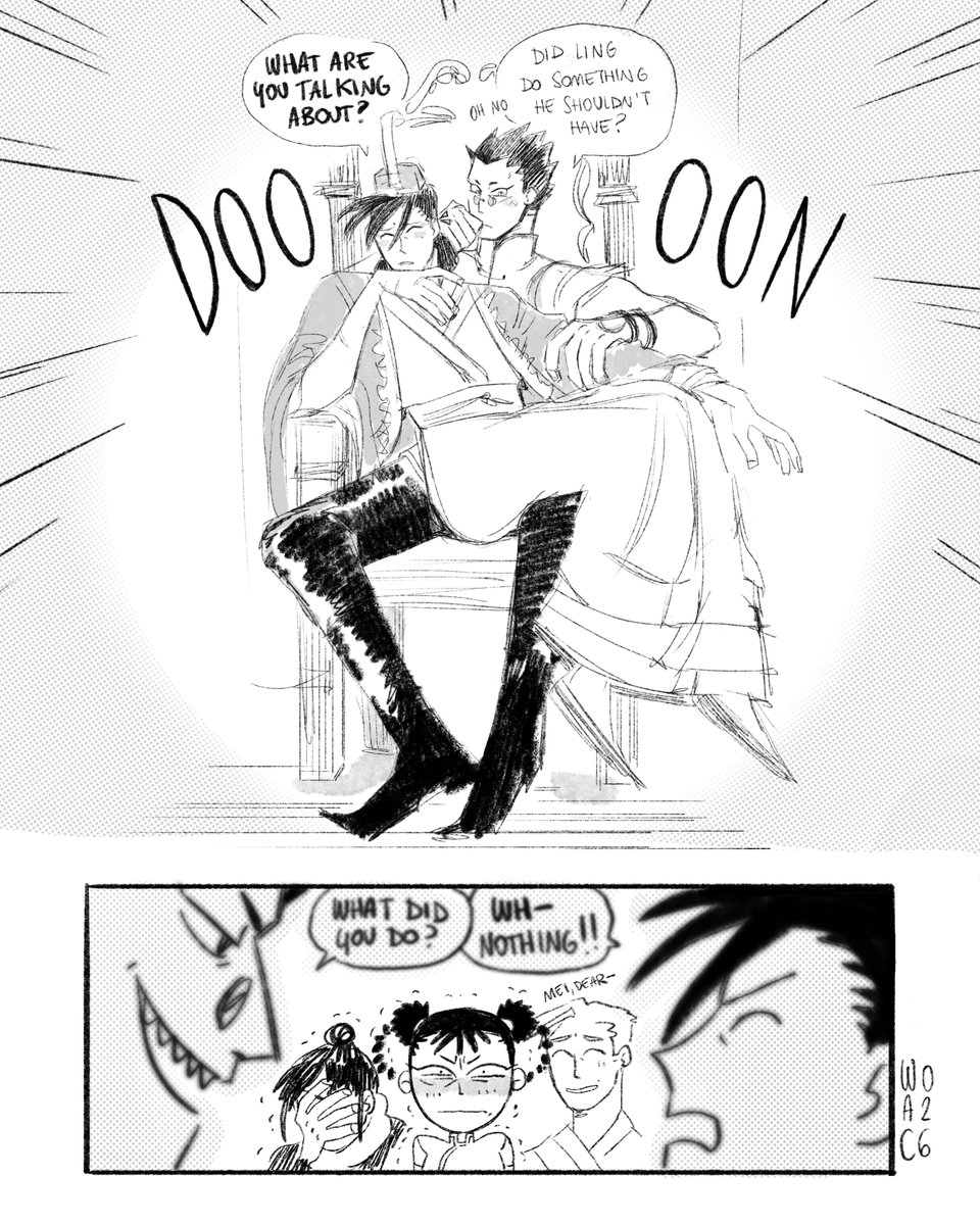 WhatAChaos's tweet photo. They know. They just like to mess with people👀

#fma #lingyao #fmagreed #meichang #lanfan #グリリン https://t.co/JgC1oSQBLq
