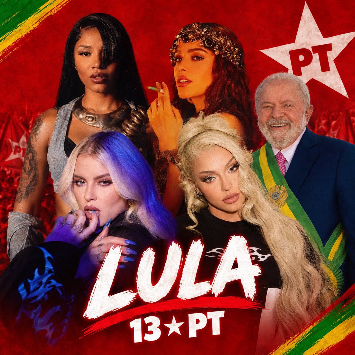 TangNewsbr's tweet photo. Que lindo! Todos os fandons br se mobilizaram em apoio à Lula. ★13 

ATENÇÃO: Se você apoia o movimento OU o presidente Lula, responda esta publicação com: 

FANDONS COM LULA 13 ★ https://t.co/7F5IPFQZHs