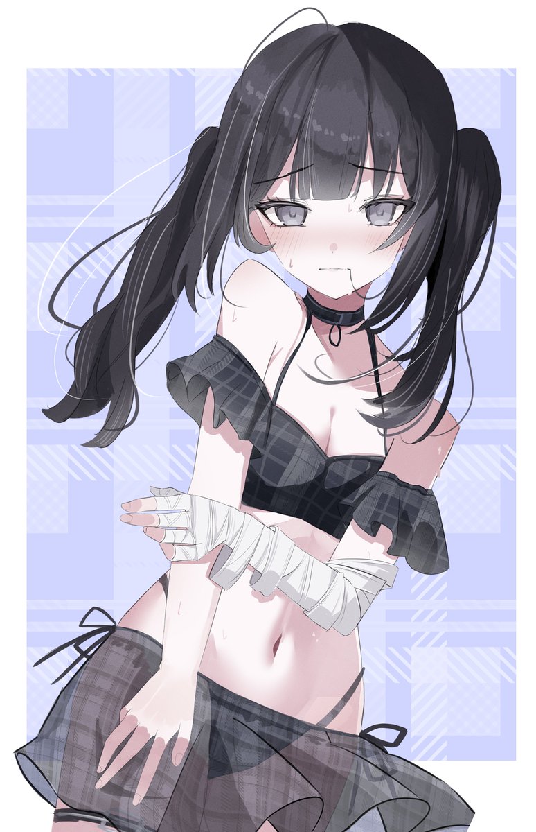 MEGAWOIllust's tweet photo. ナノちゃん可愛いね、とりあえず水着着よっか＾＾
#まのさば https://t.co/D4cHqqhdiS