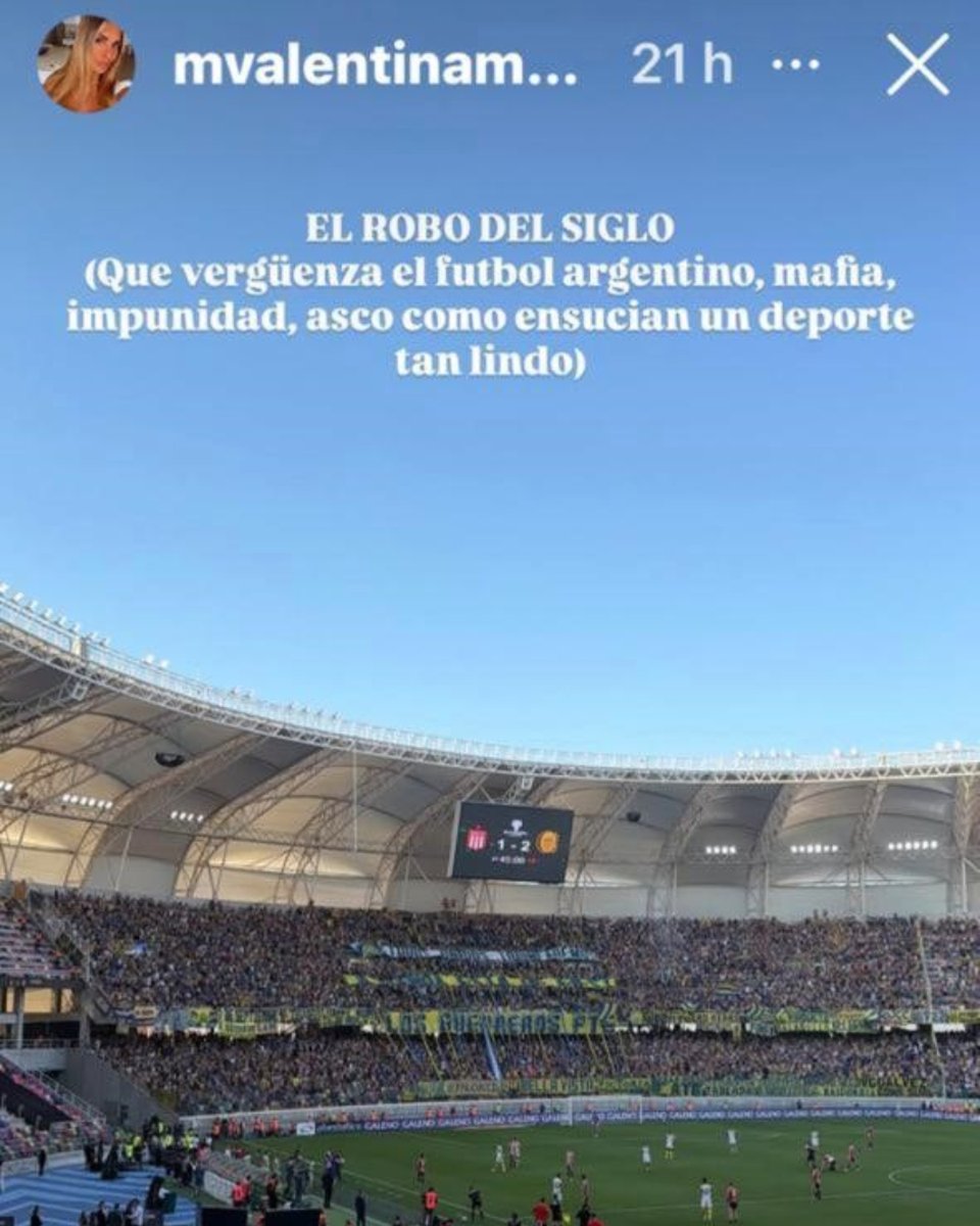 DiarioOle's tweet photo. ❗️Muy fuertes acusaciones de las parejas de Verón y González Pirez tras la final perdida ante Rosario Central https://t.co/4kpeIMMdu6