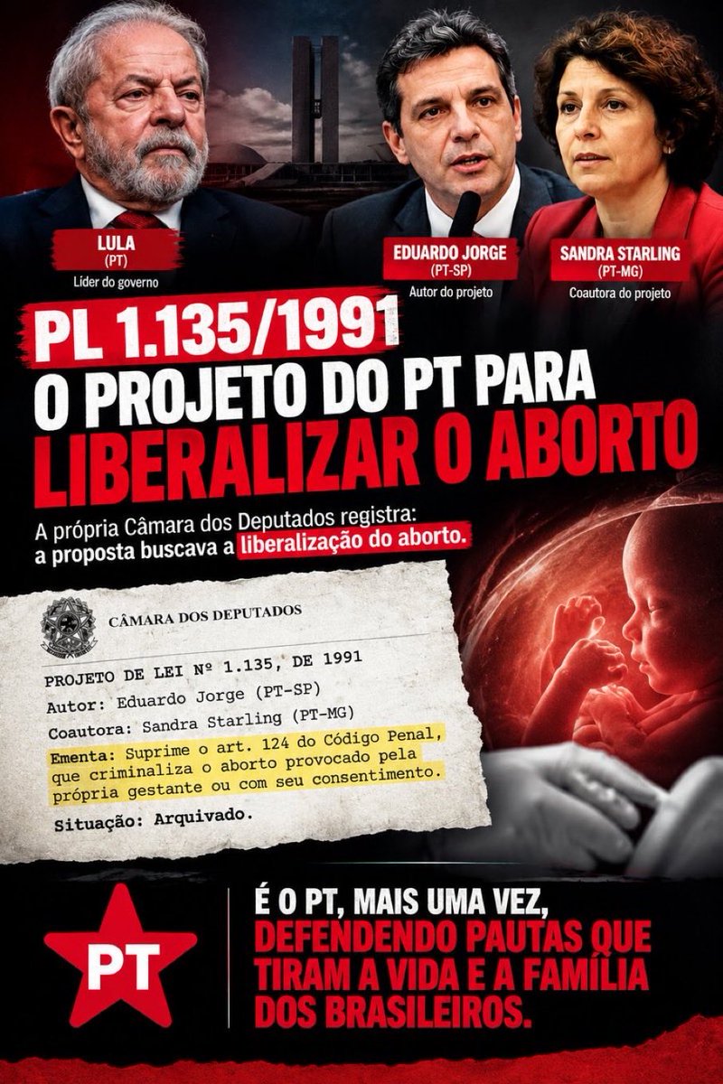 MemesSemFiltros's tweet photo. O PT quer matar nossas crianças no ventre??? https://t.co/CxrphQBL49