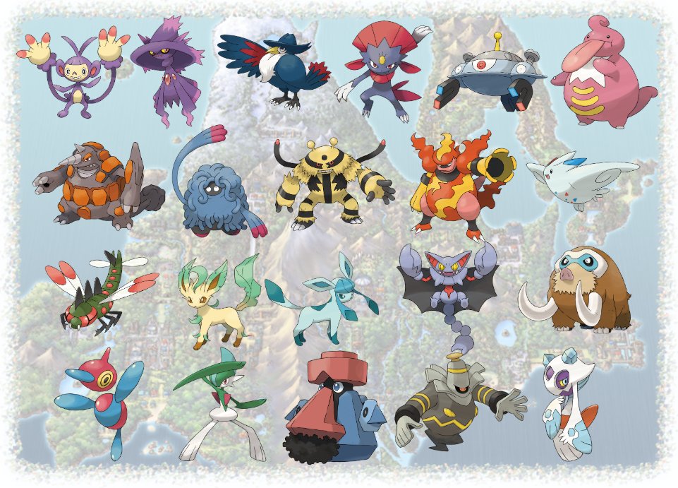 Bulbagarden's tweet photo. Sinnoh set a ridiculously high bar for introducing so many actually good evolutions of existing Pokémon, aka the Johto Apology letter https://t.co/dT2YUL6Qh8