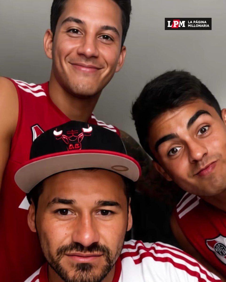 RiverLPM's tweet photo. 🤩 ¡QUÉ TRÍO ESTE! https://t.co/BkcQ7BUC1J
