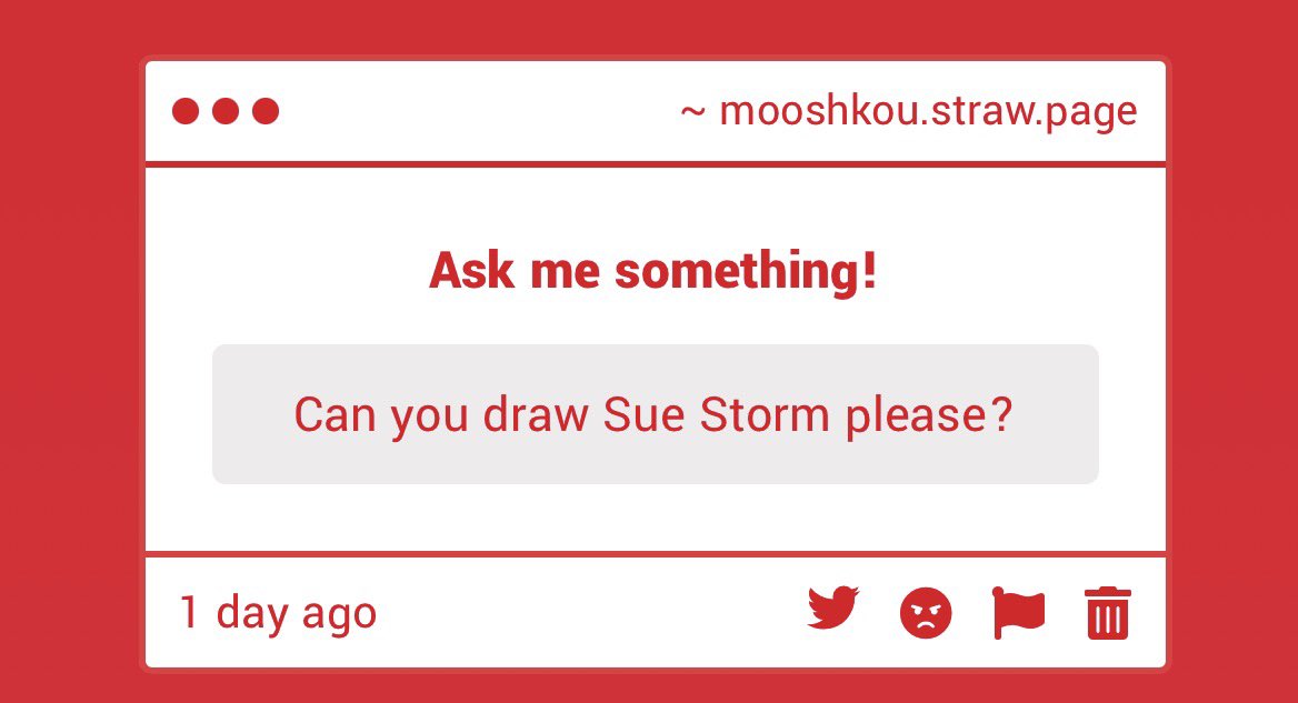 Mooshkou's tweet photo. I don’t have a good design for her sorry.. https://t.co/hLIg5fKHMo