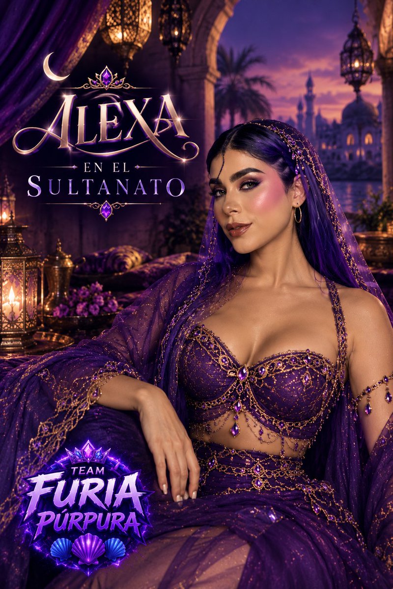 TeamFuriaPurpra's tweet photo. 👑💜 El Torbellino Morado llegó para hacerse notar.

ALEXA EN EL SULTANATO

@alexatorrexx https://t.co/pA0elUSkXn