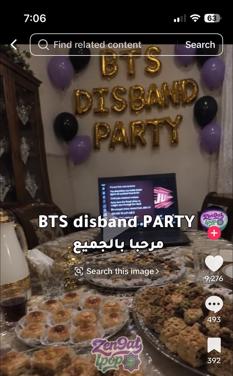 jonniefairy's tweet photo. لا هذا مو ai هذي بنت محتفلة ببيتها منجد والديكور والحلويات كلشي حقيقي https://t.co/5SrmW4r9at
