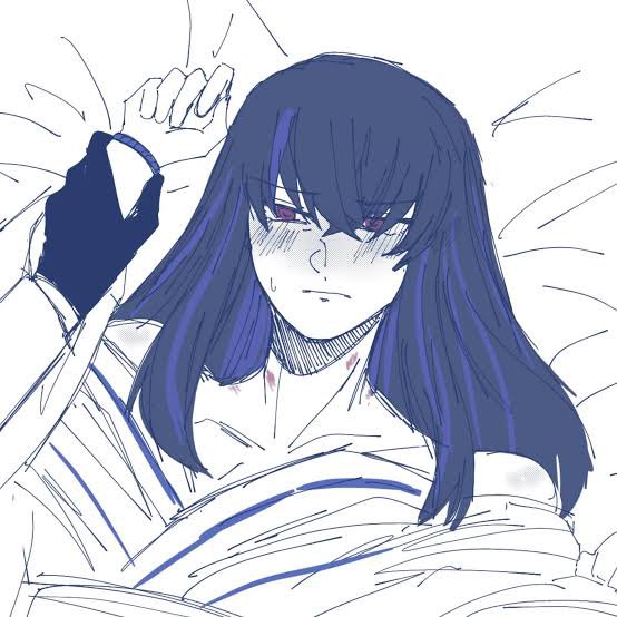 HouseOfSpiders0's tweet photo. 🔵| [POV: you finally convinced her to let you top.] https://t.co/w0FJMAVBPj