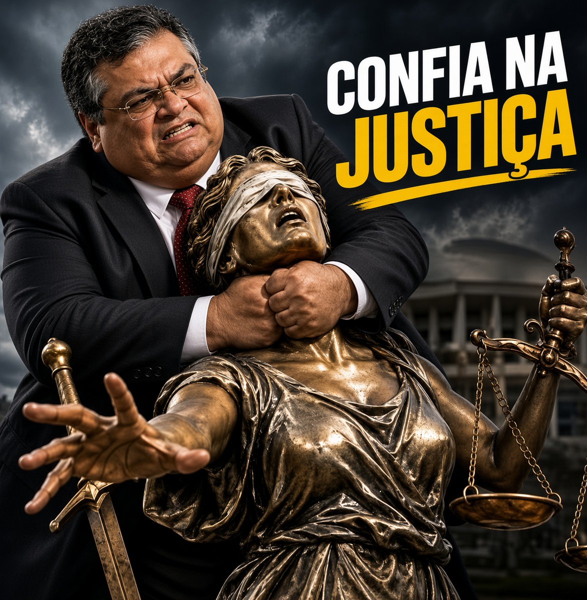 Akeleabrassu's tweet photo. Flávio Dino não debate. Dino silencia.
No STF, ele atropela competência, rasga colegialidade e transforma André Mendonça em ministro decorativo: decide, impugna, anula e segue como se a toga do outro não existisse. Quem se sente no direito de cassar a decisão do colega de jurisdição já revelou o tamanho da própria fome de poder. Amanhã não será só uma liminar. Será o resto.
E não venham com sermão institucional. Isso não é “divergência técnica”. É recado. É quem pode interromper o outro no meio do jogo mostrando que a regra vale só para um lado da mesa.
Por isso não confiem. Essa eleição não está sendo jogada no claro. Está sendo conduzida nos bastidores, sob despacho de domingo, sob remoção e restabelecimento de narrativa, sob o palco de um tribunal que já não disfarça o gosto pela interferência. Quem controla o microfone do colega no Supremo não vai ter pudor de controlar o volume da urna.
Olho aberto. Voz alta. Porque o silêncio, neste momento, não é prudência. É entrega.
Vote 22. Corrupto. Rocambole.
Pixuleco. FakeNews. Petistas. Pará
Folha. Jesus Cristo. Constituição.
O TSE. Vota. Judas. Comunista.
Pastor. Paulo Guedes. 4 Dinos.
Família Miliciana. Tebet. Caiado.
Kassab. Liberdade. Dia 04. Papa.
Fandoms Com Lula. Gordola.
Fake News.
#LulaNoCoraçãoDoPovo Satanás. É 13. Ciro Gomes.
Eleição.