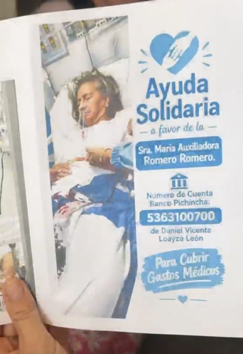 LuisaGonzalezEc's tweet photo. ¡Cómo no indignarse!

Esto ocurrió mientras salíamos de una actividad en Flavio Alfaro.

La angustia de las familias por la falta de atención en Salud mientras Noboa evade su responsabilidad y acusa a los médicos. https://t.co/JbBGiARi8j