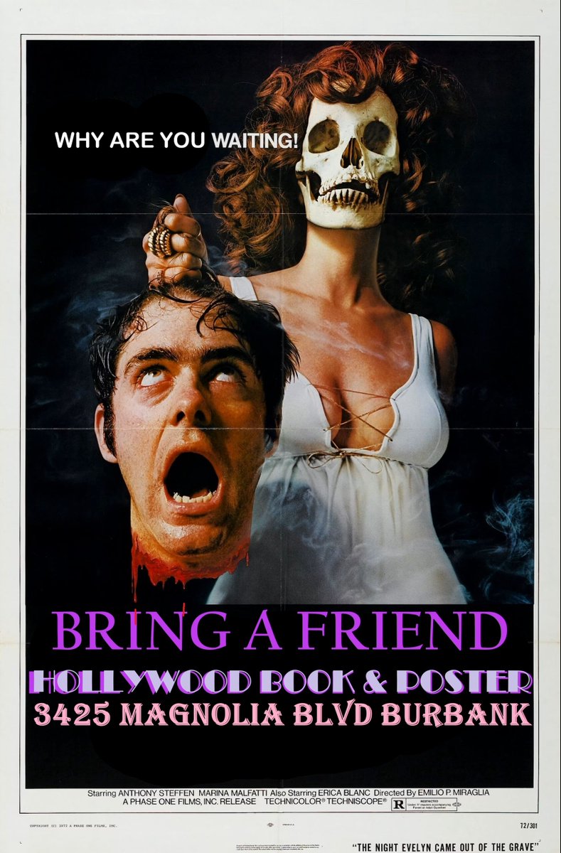 HBookandPoster's tweet photo. Hollywood #Book and #Poster
3524 Magnolia Blvd, Burbank
https://t.co/KDpOlzSaV8
https://t.co/z8lbyBrklR
Social Media  #physicalmedia https://t.co/u0v5THyj9N