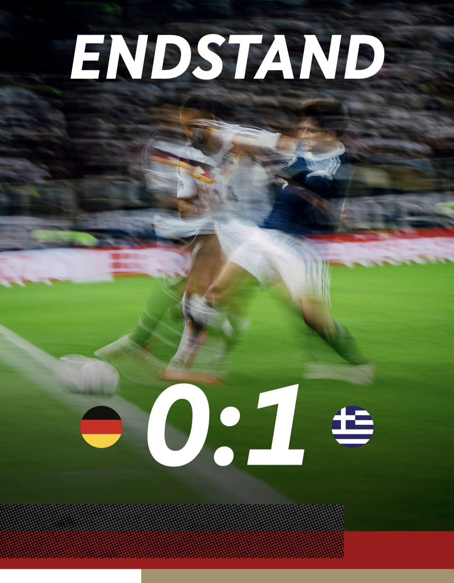 Sweiper_'s tweet photo. Mal partido en el debut de Alemania como local y perdió ante una Grecia que hasta hoy NUNCA le había ganado en su historia.

Una actuación floja del equipo de Klopp que manejó la pelota y no supo cómo romper el bloque bajo griego.

Muy poca actitud y varios puntos bajos.👇 https://t.co/b6NvK9VWqy