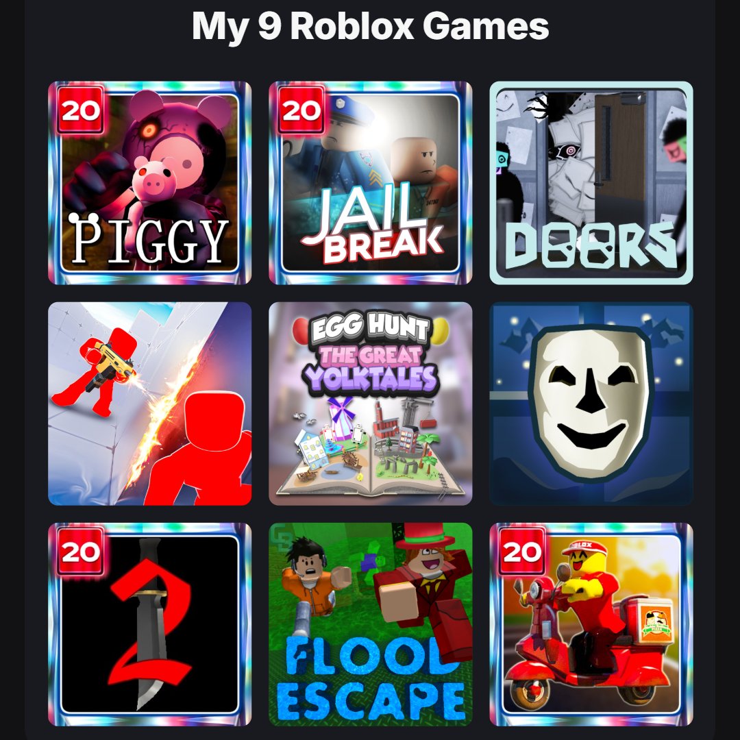 KreekCraft's tweet photo. My favorite Roblox games of all time. 🏆

Agree/Disagree? 🔥 https://t.co/9qDHubssj9