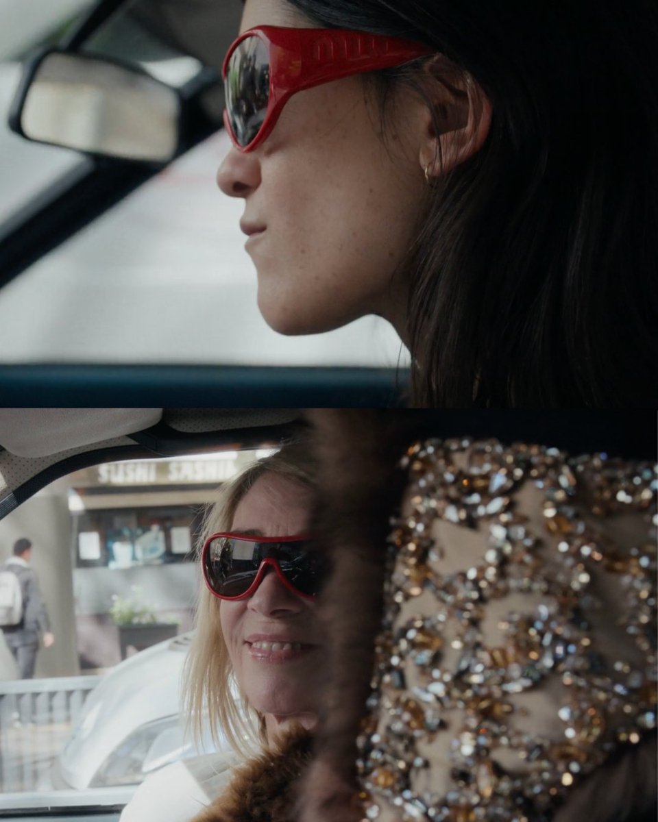 mubiusa's tweet photo. Tomorrow, the fashion crowd descends on the French capital.

Part of @MIUMIUofficial Women’s Tales #32, AVEC KIM (Claire Denis, 2026) is an elegant short that follows Suzanne Lindon from the garage to the streets of the city. https://t.co/zKwxfKuDqs