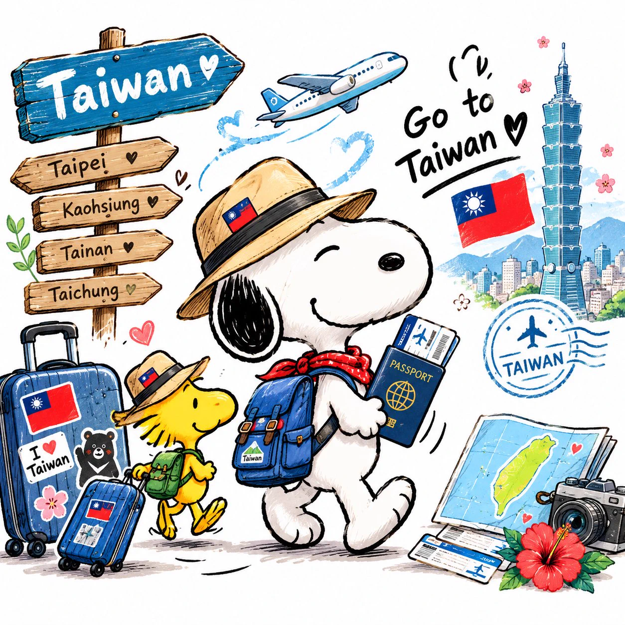 Snoopy в X: „頑張れ台湾！🇹🇼 日本のみんなも応援してるよ“ / X