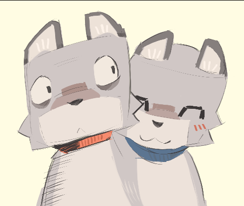 Qiwiitzhere_'s tweet photo. jerry and tom doodle #minecraft https://t.co/D45bK0hbaL