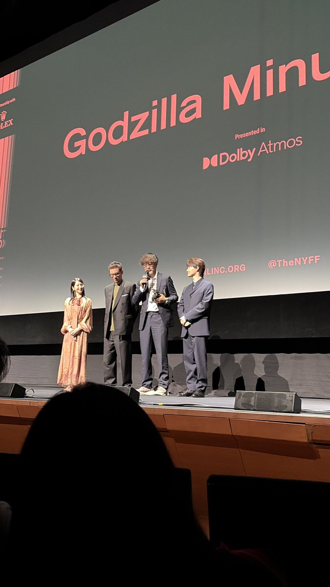 ibechillinfr's tweet photo. Godzilla Minus Zero @ NYFF64. Awesome. https://t.co/32O0bNxA8B
