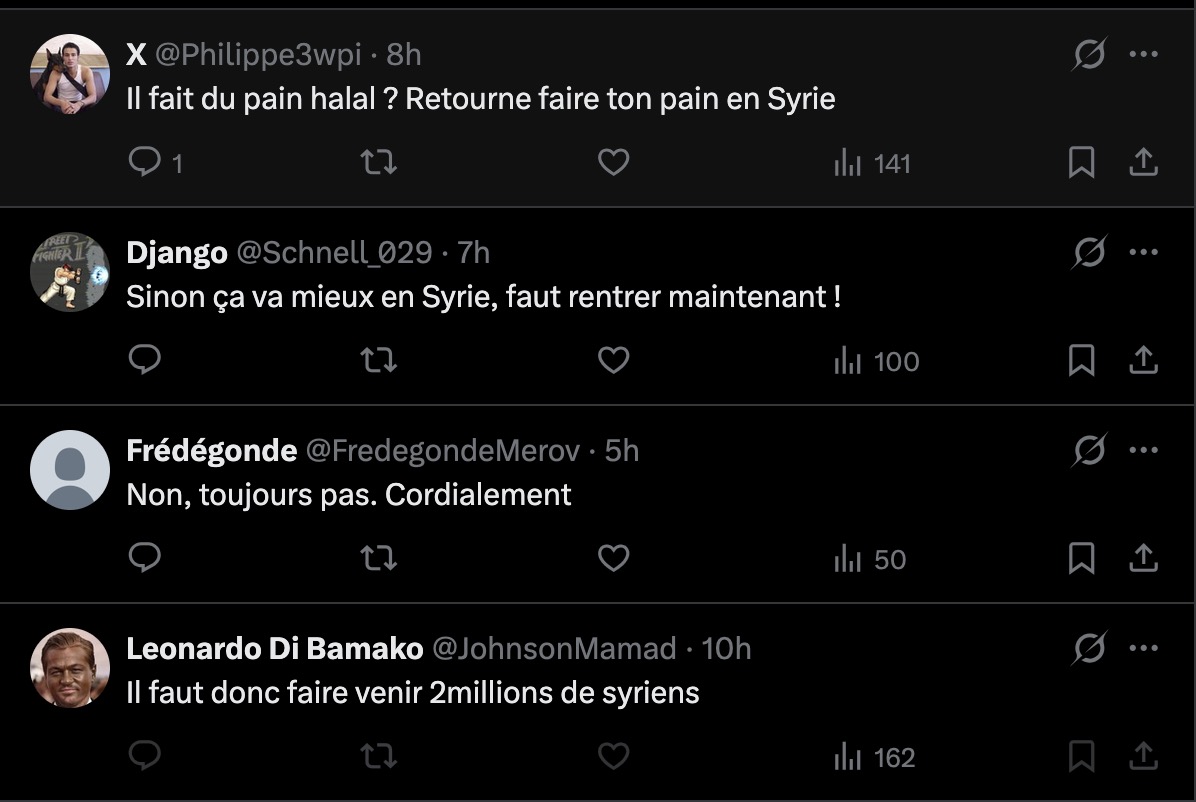 Nain_Portekoi's tweet photo. Je ne dis pas que la France est un pays de racistes dégénérés.
Je dis juste que je trouve, qu'en ce moment, les racistes dégénérés se sentent un tout petit peu trop à l'aise.
C'est tout. https://t.co/KjX3K12xlF