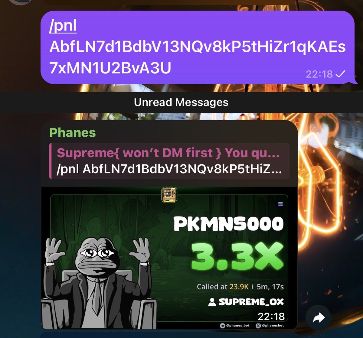 Supreme_ox1's tweet photo. 3X from  my call on $PKMN5000

AbfLN7d1BdbV13NQv8kP5tHiZr1qKAEs7xMN1U2BvA3U https://t.co/HgdPBxDdPL