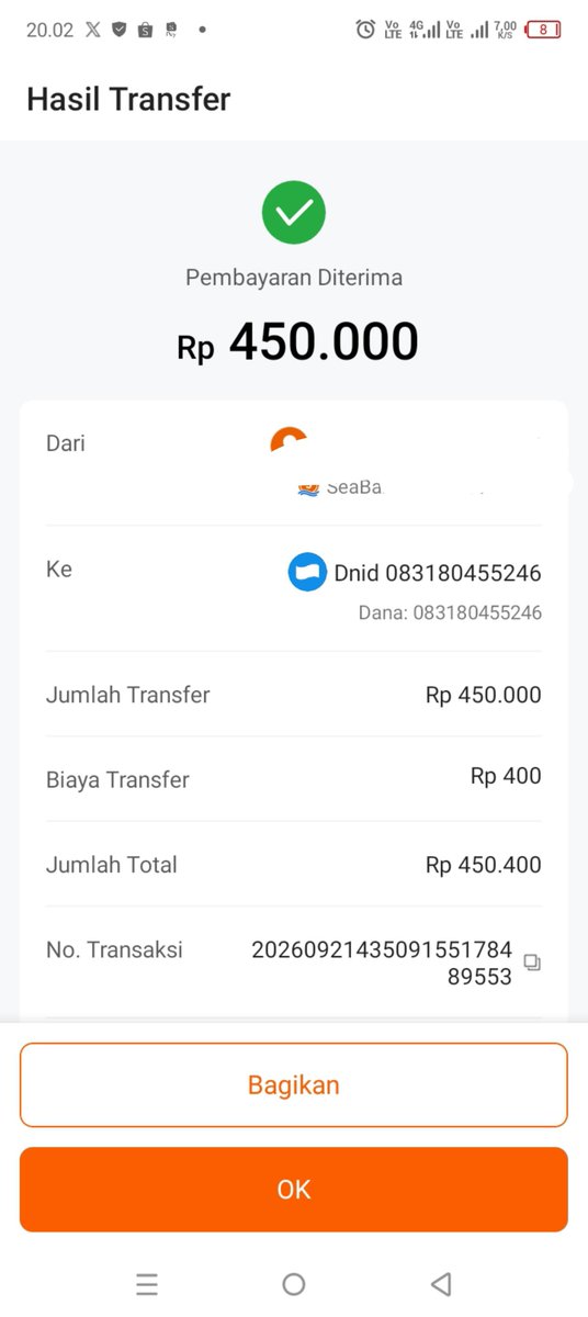 ladyaethercore's tweet photo. Halo kepada @SeaBankID @seabankcare dan @ShopeePay_ID 
@danawallet

Aku memohon sekali kepada kalian untuk bantuannya, aku terkena penipuan dengan total 1,7jt aku hanya ingin sekali dana ku yang sudah di keluarkan ini bisa kembali ke aku https://t.co/2qeEk6xROe
