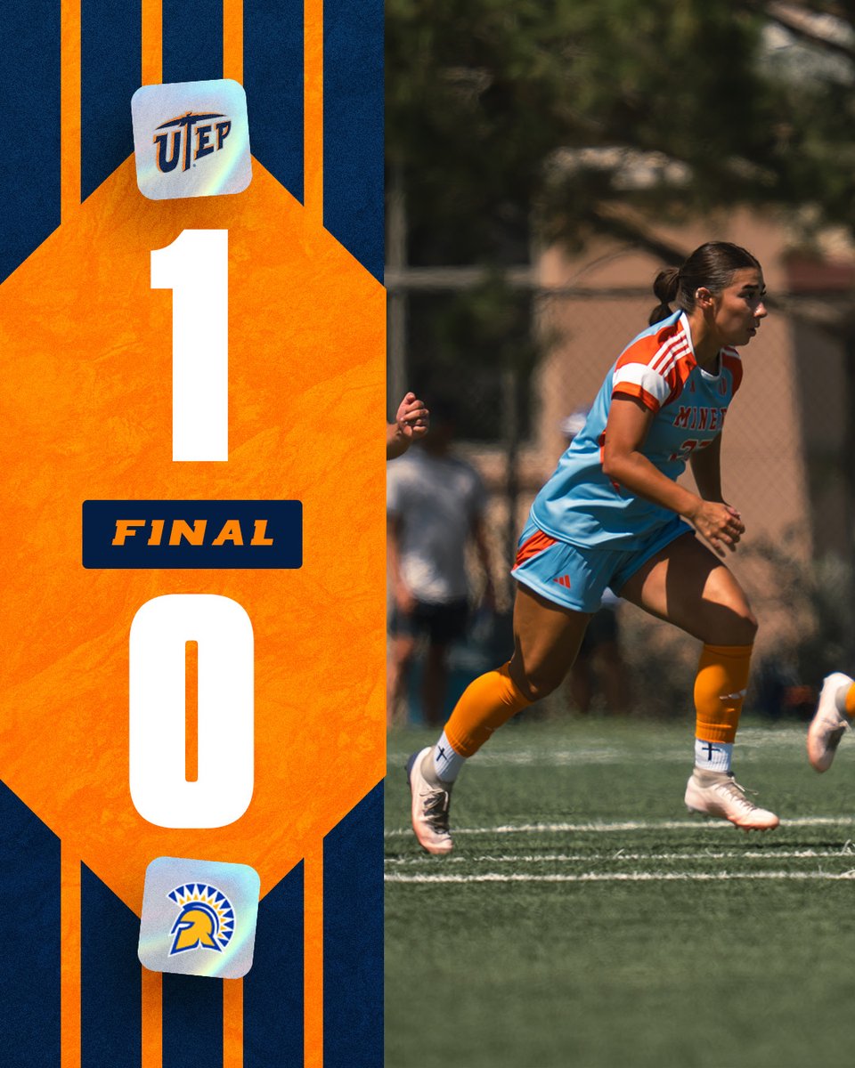 UTEPSoccer's tweet photo. First Mountain West W secured🔒. Home turf still OURS. 😤

#PicksUp https://t.co/dfYZRtf0Tt