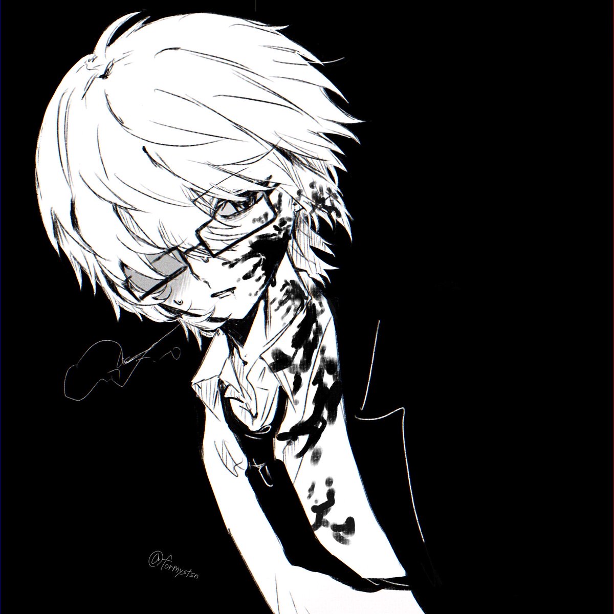 formystsn's tweet photo. 終末…т т ※二枚目血注意

#あかりさん傘どうぞ https://t.co/L7MGhc0Oii