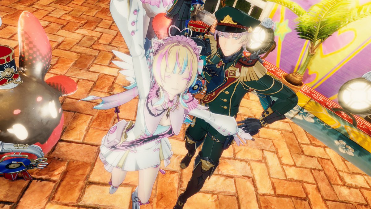 madao9246's tweet photo. ぴぃさん誕生日会SS。近づくと何かしらエモとってくれたりSSにも付き合ってくれるぴぃさん。誕生日おめでとう！　#スタレゾSS https://t.co/9hh2VJtkzu