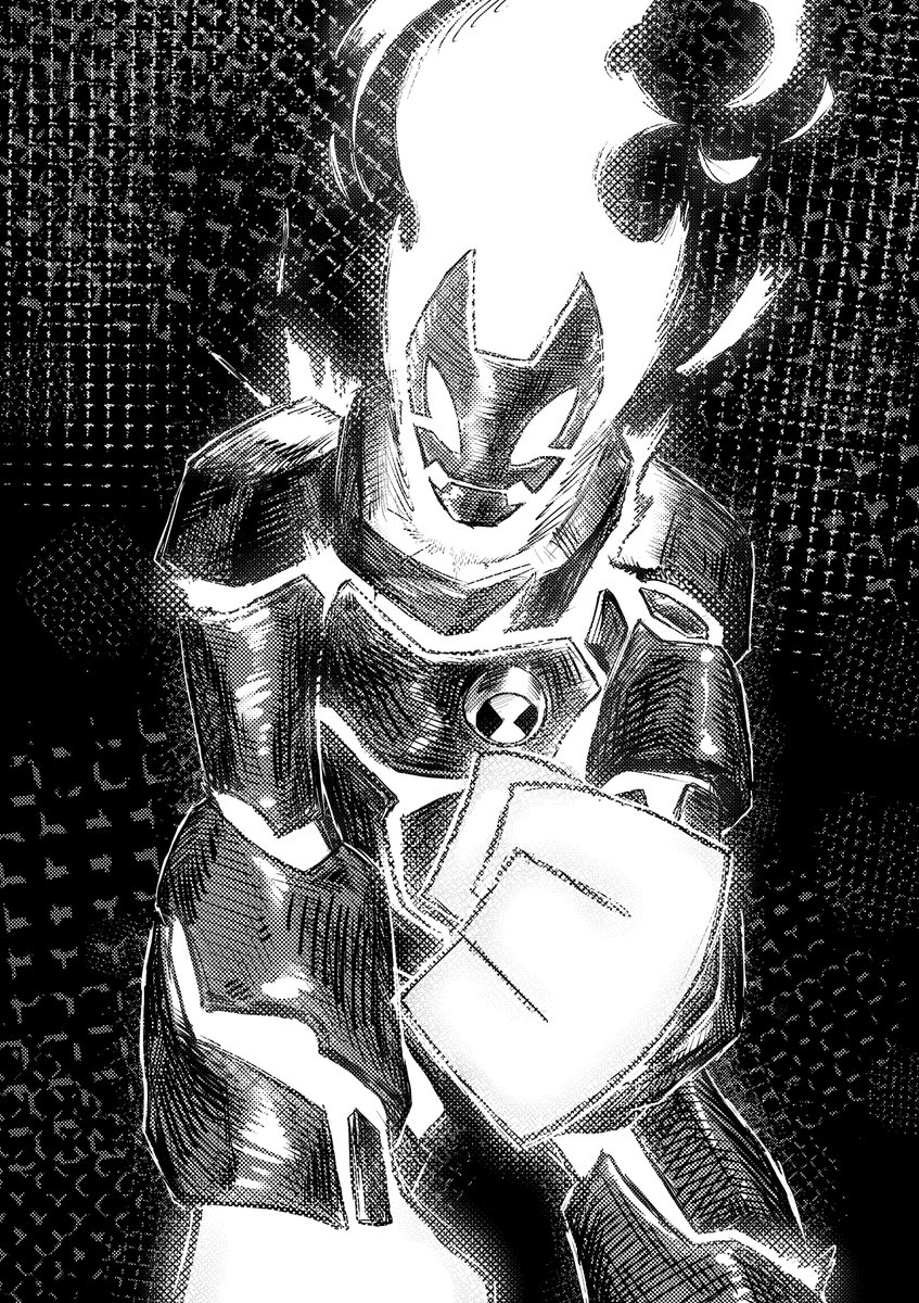 Sharpski_'s tweet photo. Heatblast https://t.co/IOhHlrsje3