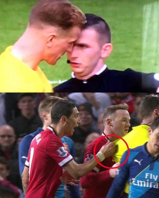 ohdannyboy84's tweet photo. @HACKETTREF Two incidents, one was a straight red &amp; one was completely ignored. Guess which is which. https://t.co/cW07bq22II