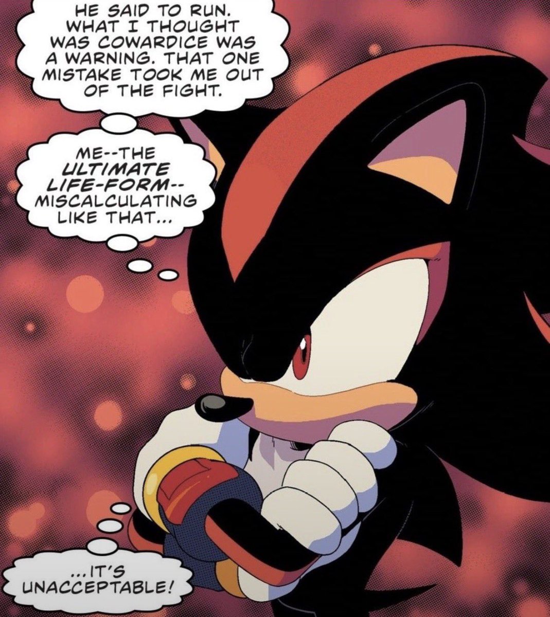 hearts2shadow's tweet photo. I like the detail that mistakes make Shadow worry for his statuses https://t.co/6zl6xWa5yE