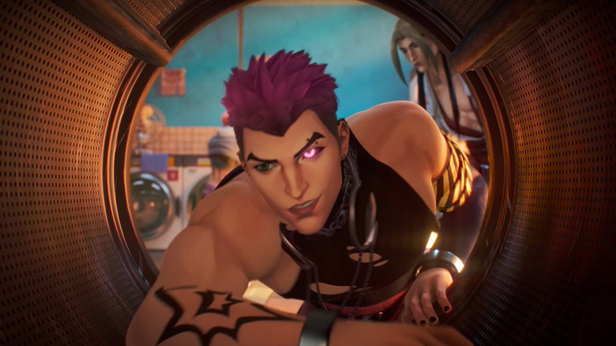 acervheartsteel's tweet photo. Kayn pegou as roupas da sessão de fotos e as estragou ao lavá-las em modo de lavagem comum (e estragou a máquina também). https://t.co/L03Ec7teDa