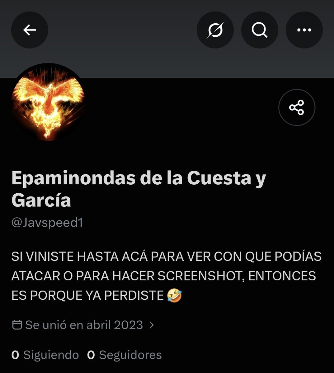 TheRipperHunter's tweet photo. @Javspeed1 @FlaquitoFer10 El único desconocido acá sos vos te voy comentado. https://t.co/ZN389f1gVA