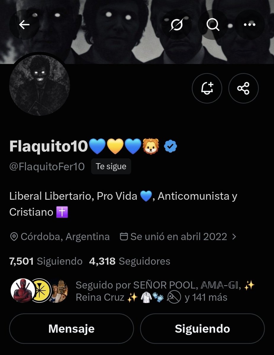 TheRipperHunter's tweet photo. @Javspeed1 @FlaquitoFer10 El único desconocido acá sos vos te voy comentado. https://t.co/ZN389f1gVA
