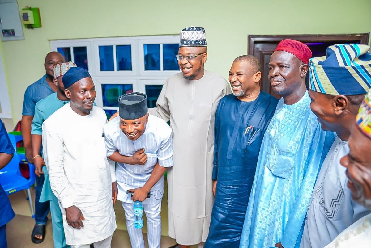 mohammad_abacha's tweet photo. JUST IN: Senator Anthony Siyako Yaro (Gombe South) has arrived in Gombe ahead of the PDP’s fresh governorship primary on Tuesday, 29 September 2026.

He paid a courtesy visit to @ProfIsaPantami as preparations intensify across the state. https://t.co/05ghlOEUwO