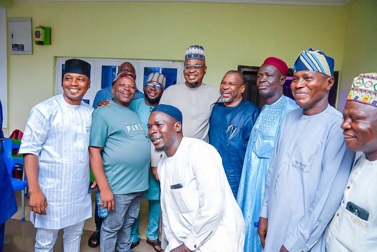 mohammad_abacha's tweet photo. JUST IN: Senator Anthony Siyako Yaro (Gombe South) has arrived in Gombe ahead of the PDP’s fresh governorship primary on Tuesday, 29 September 2026.

He paid a courtesy visit to @ProfIsaPantami as preparations intensify across the state. https://t.co/05ghlOEUwO