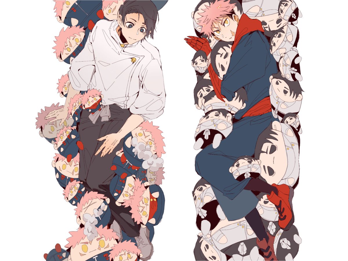 Dollyovoqwq's tweet photo. 师兄弟堆堆

#乙虎 #okkoita #呪術廻戦 #jujutsukaisen https://t.co/iYKpeRjqDb