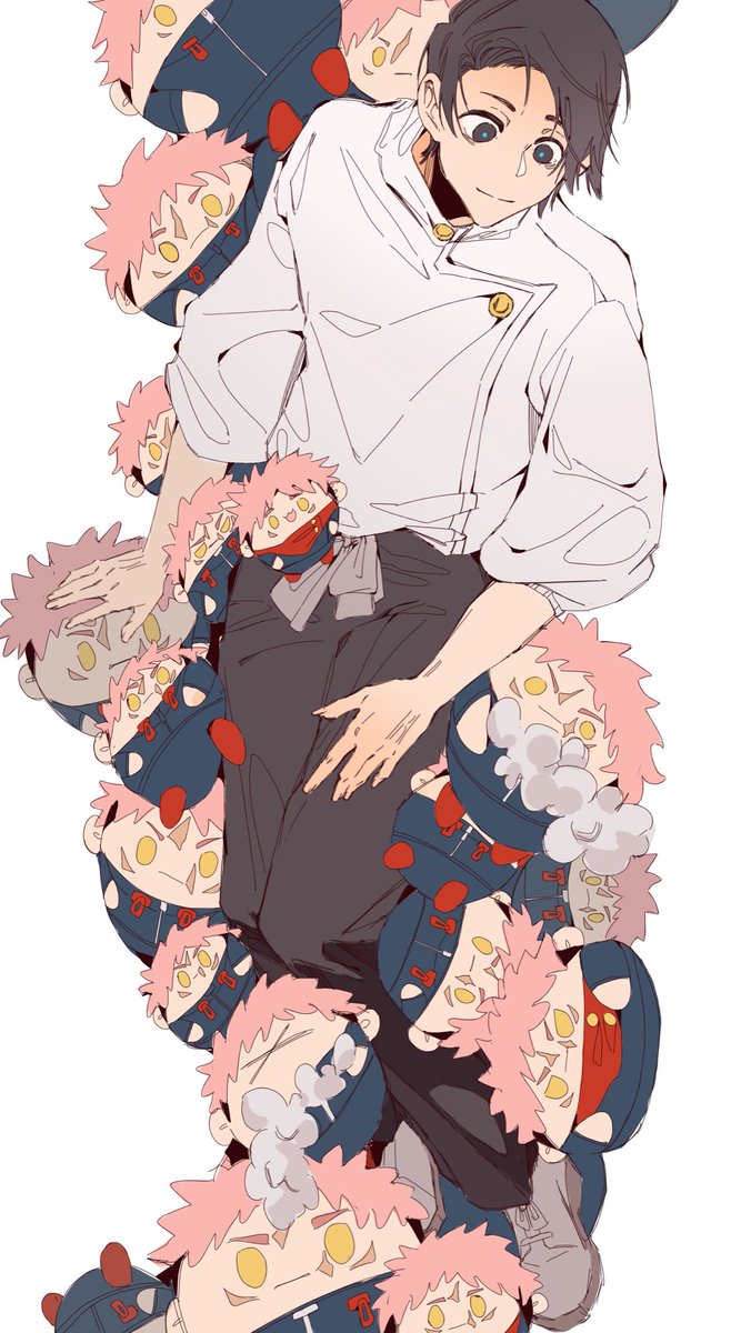 Dollyovoqwq's tweet photo. 师兄弟堆堆

#乙虎 #okkoita #呪術廻戦 #jujutsukaisen https://t.co/iYKpeRjqDb