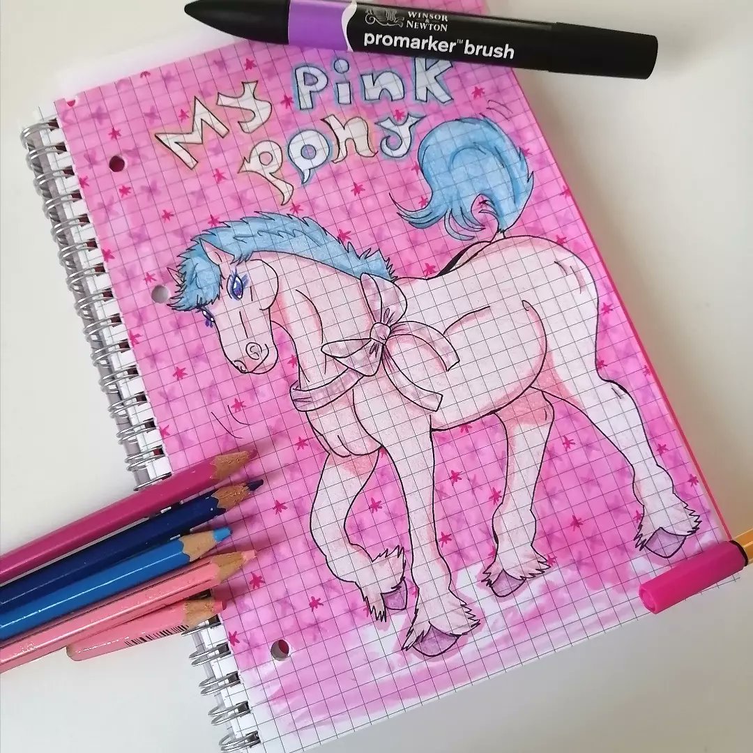 VioletteTimbers's tweet photo. The pink pony 
The pink pony https://t.co/DTgcoQzUR4