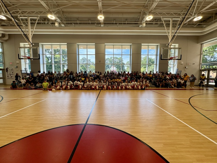 HumbleISD_OFE's tweet photo. ππ£ 5th Grade Pep Rally fun! Students vs. teachers in a beach volleyball showdown, with the Atascocita cheerleaders bringing the energy! We also celebrated our 5th Grade Falcons of the Month! #OFEFalcons #FalconPride @AtascocitaCheer https://t.co/1KIXARkpvv